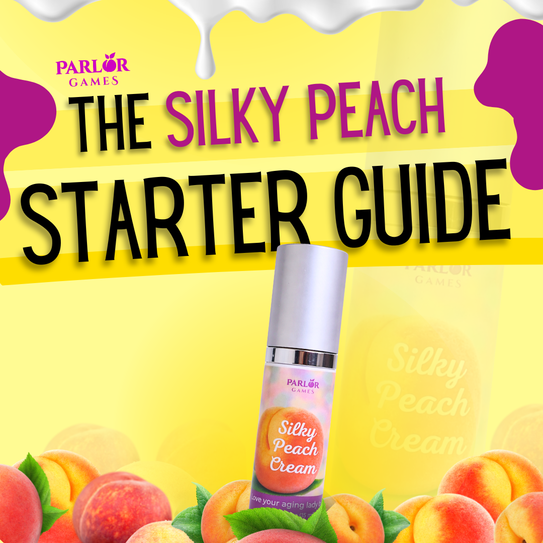 Picture of Food, Fruit, Plant, Produce, Bottle, Cosmetics, Perfume, Peach with text PARL&Ouml;R GAMES THE...